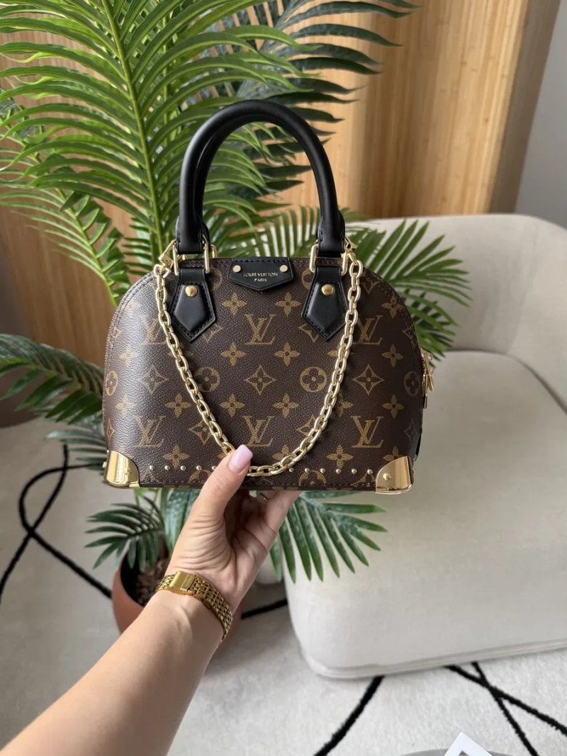 Сумка Louis Vuitton Alma Trunk BB Monogram Canvas/Gold — фото 3