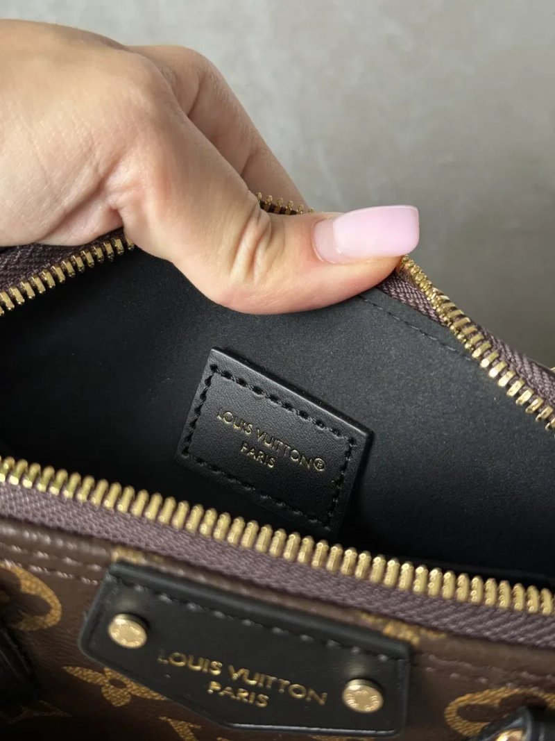 Сумка Louis Vuitton Alma Trunk BB Monogram Canvas/Gold — фото 5