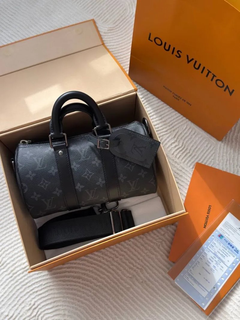 Сумка Louis Vuitton Keepall Bandouliere 25 люкс — фото 2