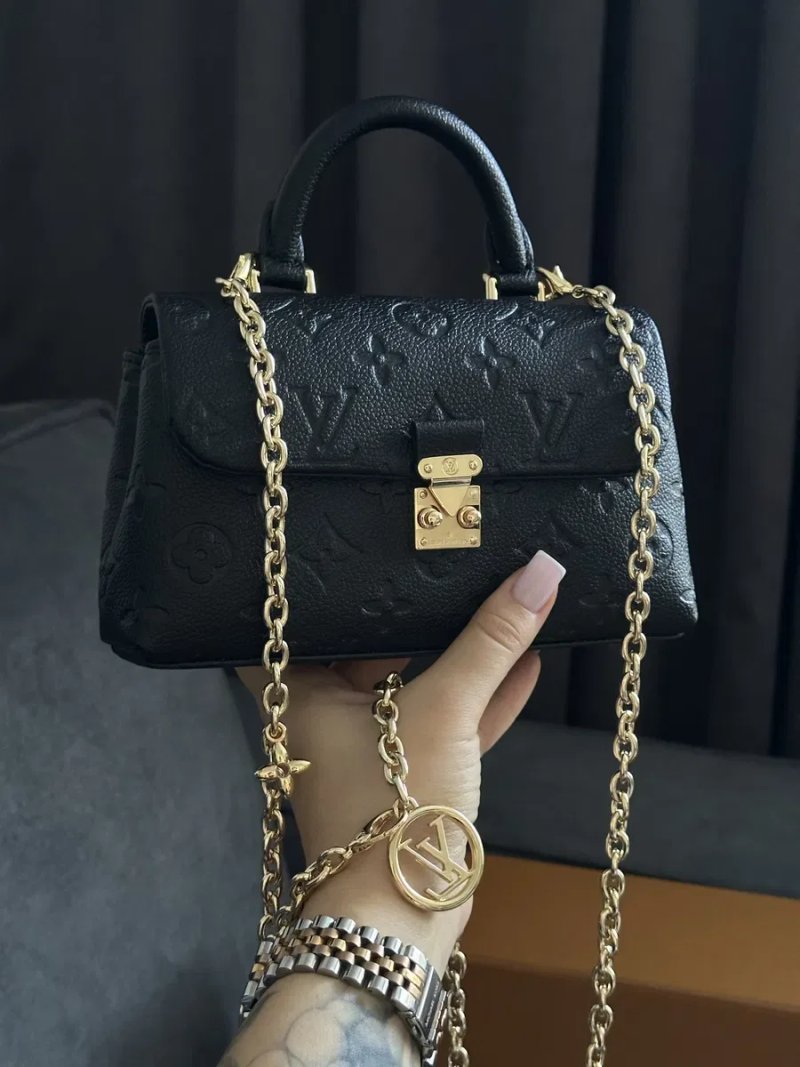 Сумка Louis Vuitton nano madeleine в натрульній шкірі , lv , луі вітон — фото 3