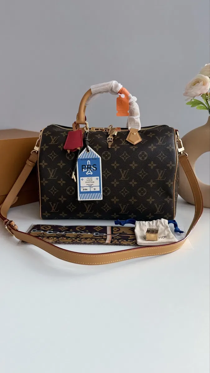 Сумка LV Speedy 30см в наявності — фото 2