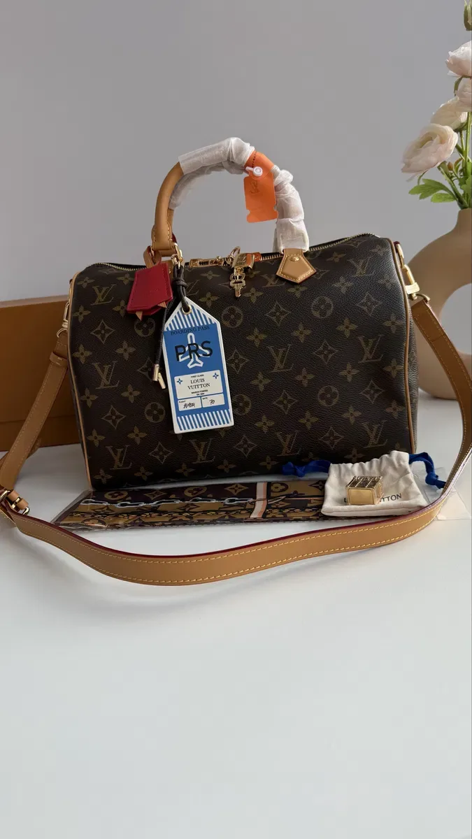 Сумка LV Speedy 30см в наявності — фото 5