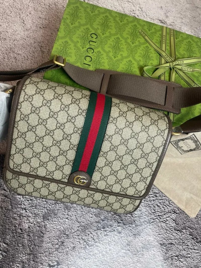 Сумка месенджер Gucci — фото 6