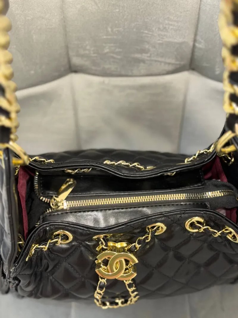 Сумка мішок Chanel  жіноча сумка шанель — фото 4