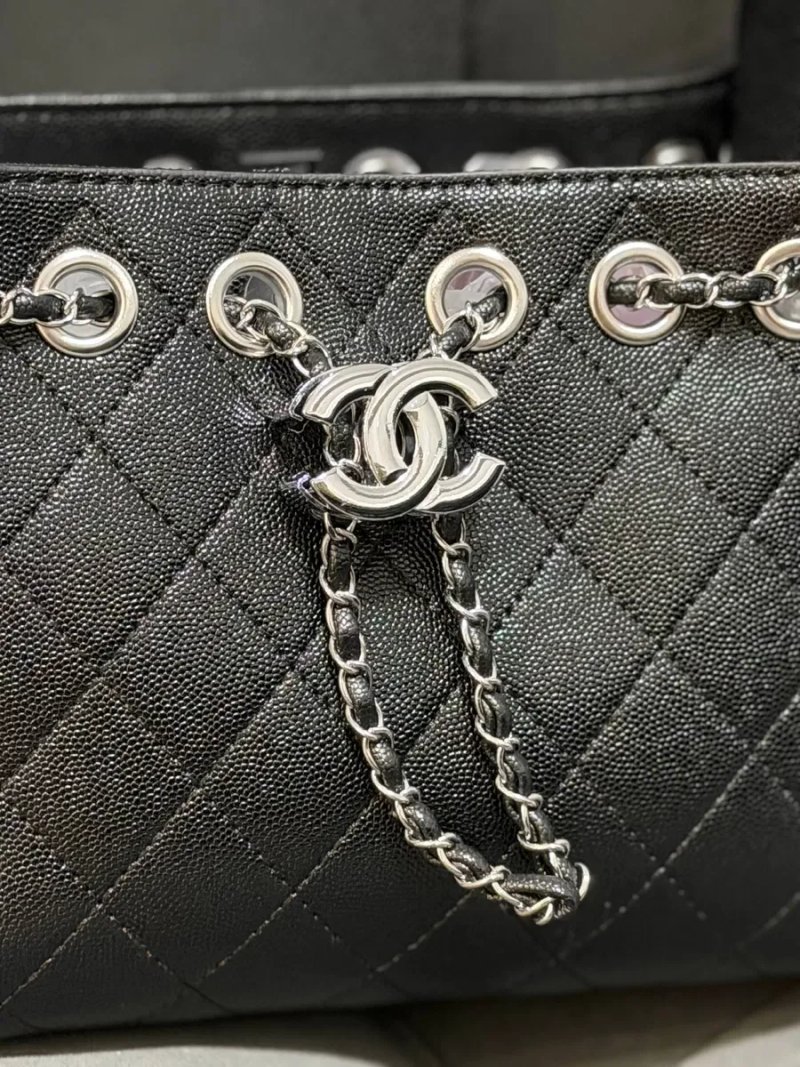 Сумка мішок Chanel жіноча — фото 7