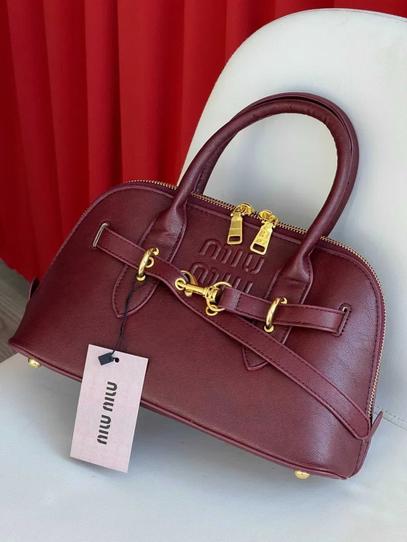 Сумка Miu Miu  medium size коричнева миу миу — фото 2