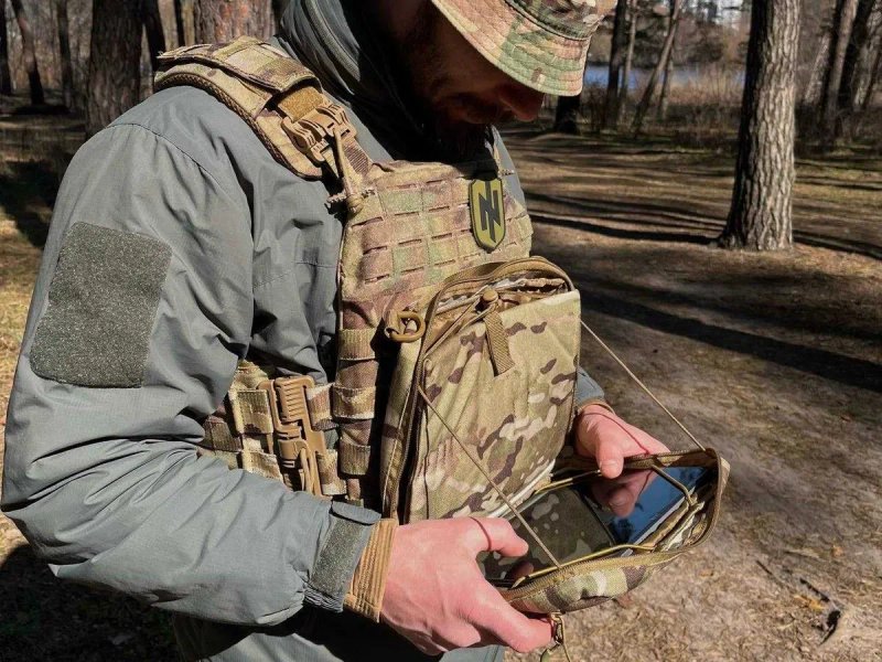 Сумка мультикам для планшена через плече/на плитоноску Cordura 1000 D — фото 3