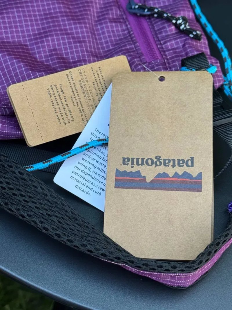 Сумка Patagonia GORE-TEX чоловіча барсетка Патагонія Нейлонова барсетка | Месенджер через плече Патагонія чорний нейлоновий сумка Patagonia сіра чорна — фото 7