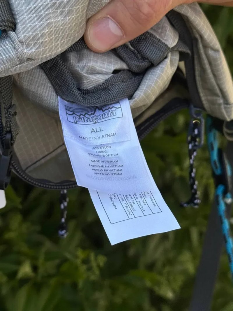 Сумка Patagonia GORE-TEX чоловіча барсетка Патагонія Нейлонова барсетка | Месенджер через плече Патагонія чорний нейлоновий сумка Patagonia сіра чорна — фото 8