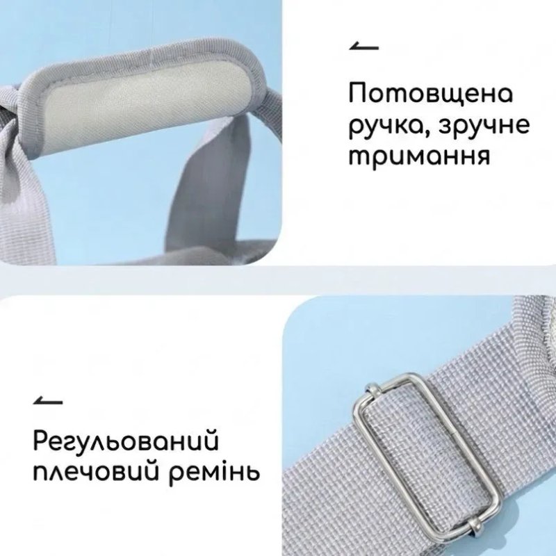 Сумка-переноска для котів і собак з вентиляційною сіткою (до 6 кг) Переноска для тварин — фото 7