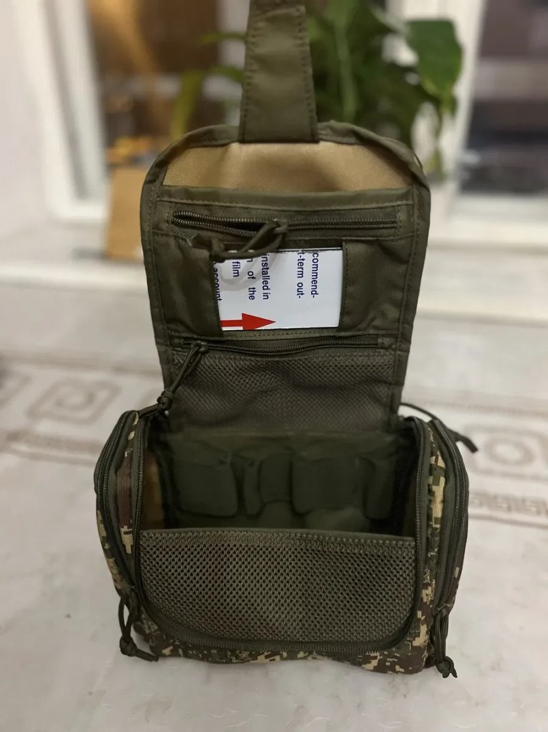 Сумка-підсумок для особистої гігієни ЗСУ | У кольорі Піксель ММ-14 — фото 6
