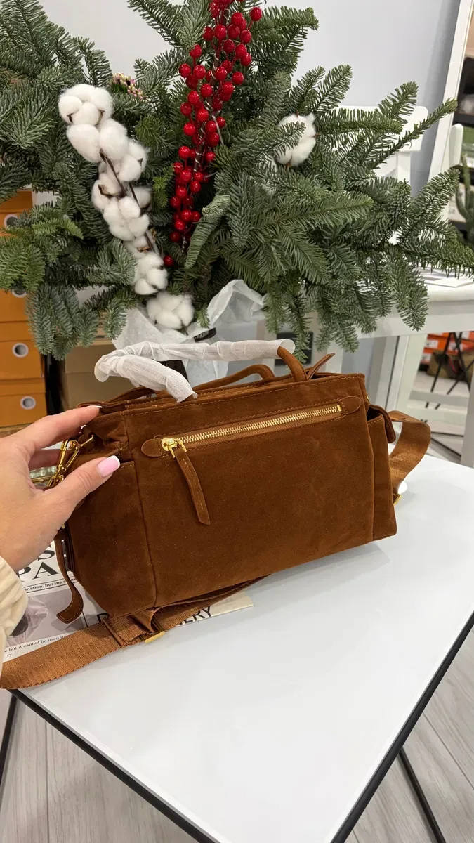 Сумка Prada замшева — фото 6