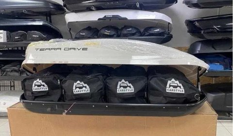 Сумка рюкзак органайзер чохол Thule CarStyle для бокса багажника авто комплекти 50-60 літрів нейлон сумочний на ПВХ основі щільністю 1680D Терра Драйв