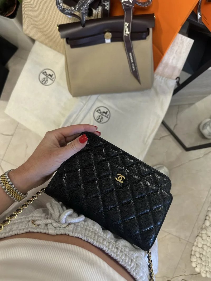 Сумка шанел шанель chanel woc клатч сумочка шанель — фото 5