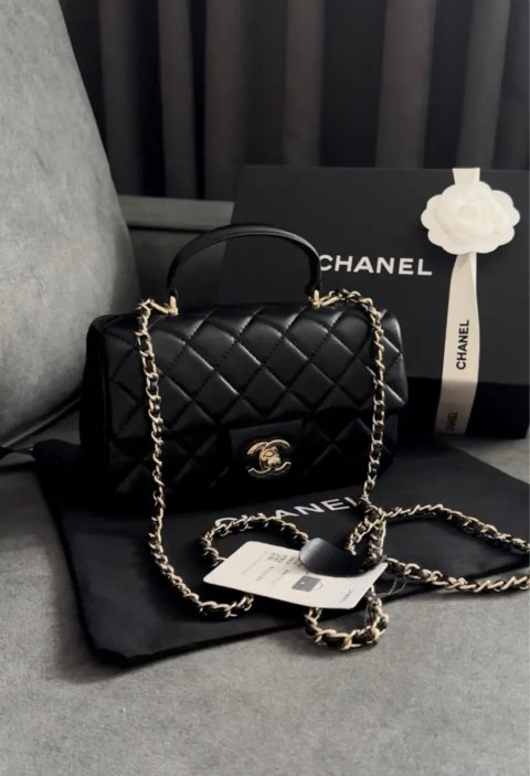 Сумка шкіряна chanel , шанель