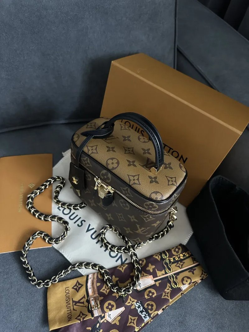 Сумка шкіряна луи витон шкіряна, louis vuitton vanity — фото 6
