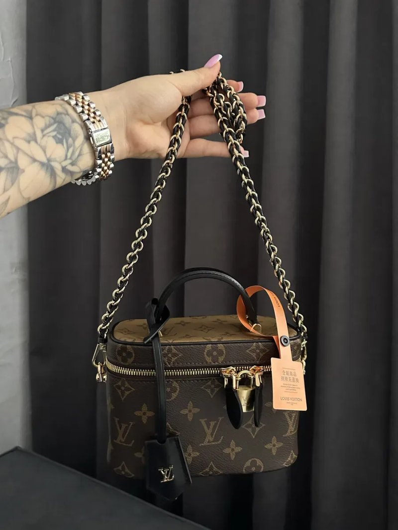 Сумка шкіряна луи витон шкіряна, louis vuitton vanity — фото 7