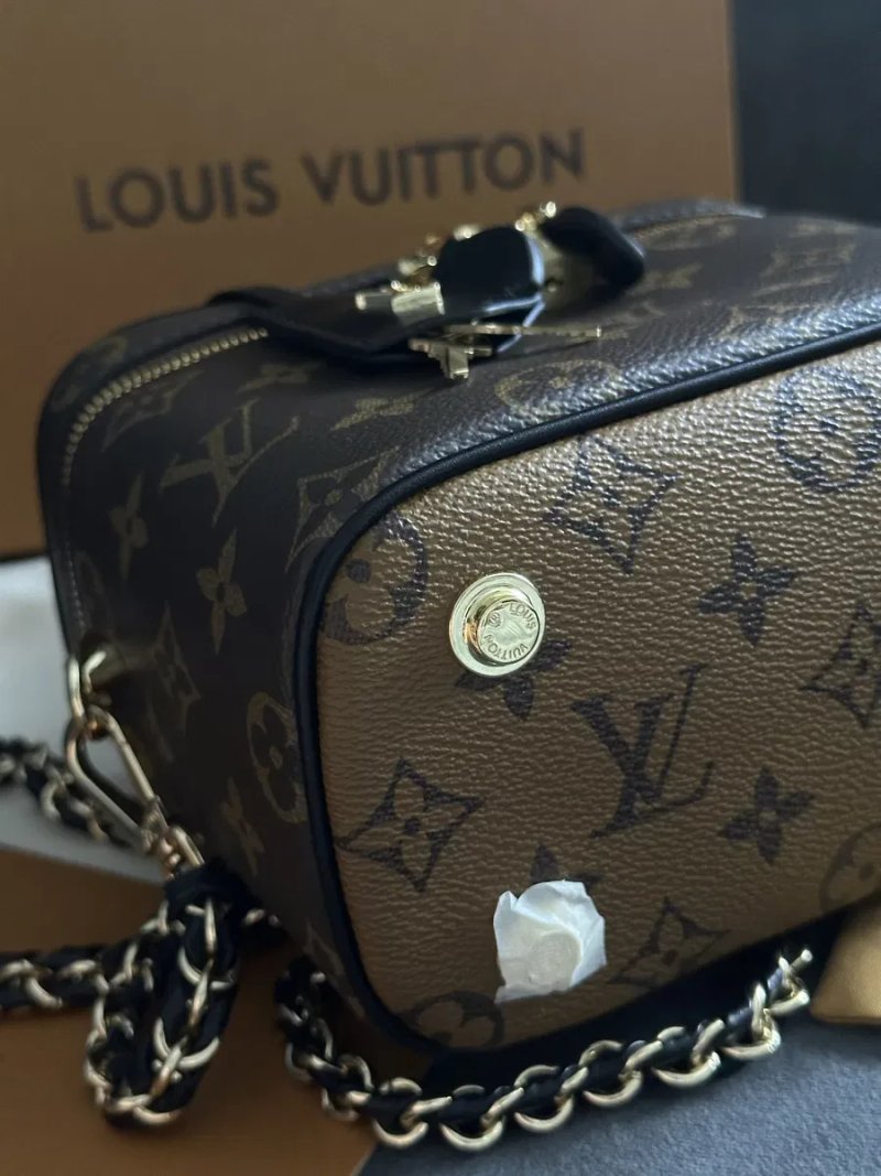 Сумка шкіряна луи витон шкіряна, louis vuitton vanity — фото 8