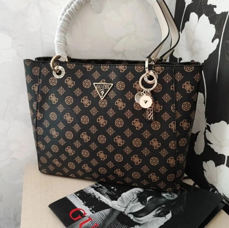 Сумка шоппер гесс guess оригінал нова колекція — фото 2
