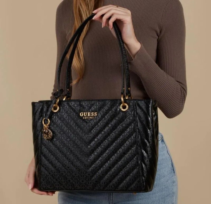 Сумка шоппер гесс guess оригінал нова колекція — фото 3