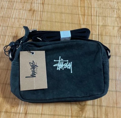 Сумка stussy canvas барсетка через плече чоловіча та жіноча стусі