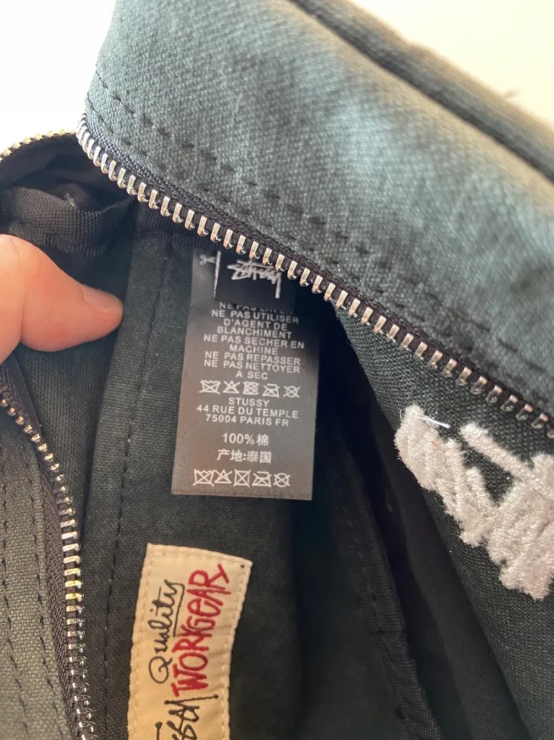 Сумка Stussy Canvas месенджер стуссі стусси +подарунок стікери Stussy — фото 5