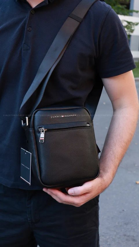Сумка Tommy Hilfiger, чоловіча барсетка Томмі Хілфігер