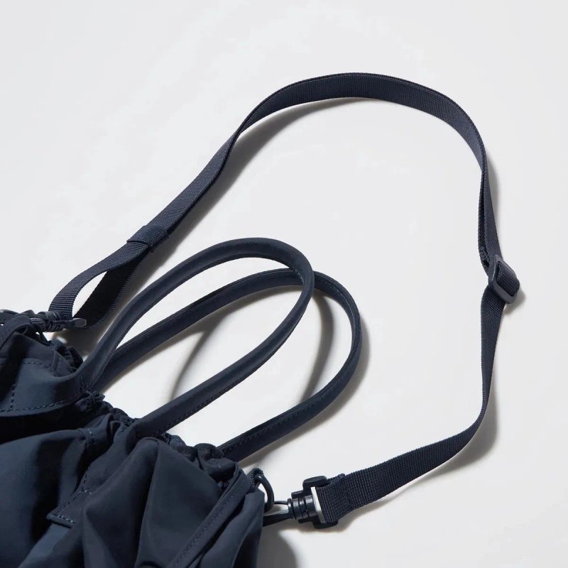 Сумка- тоут чорного кольору Uniqlo 483050 — фото 3