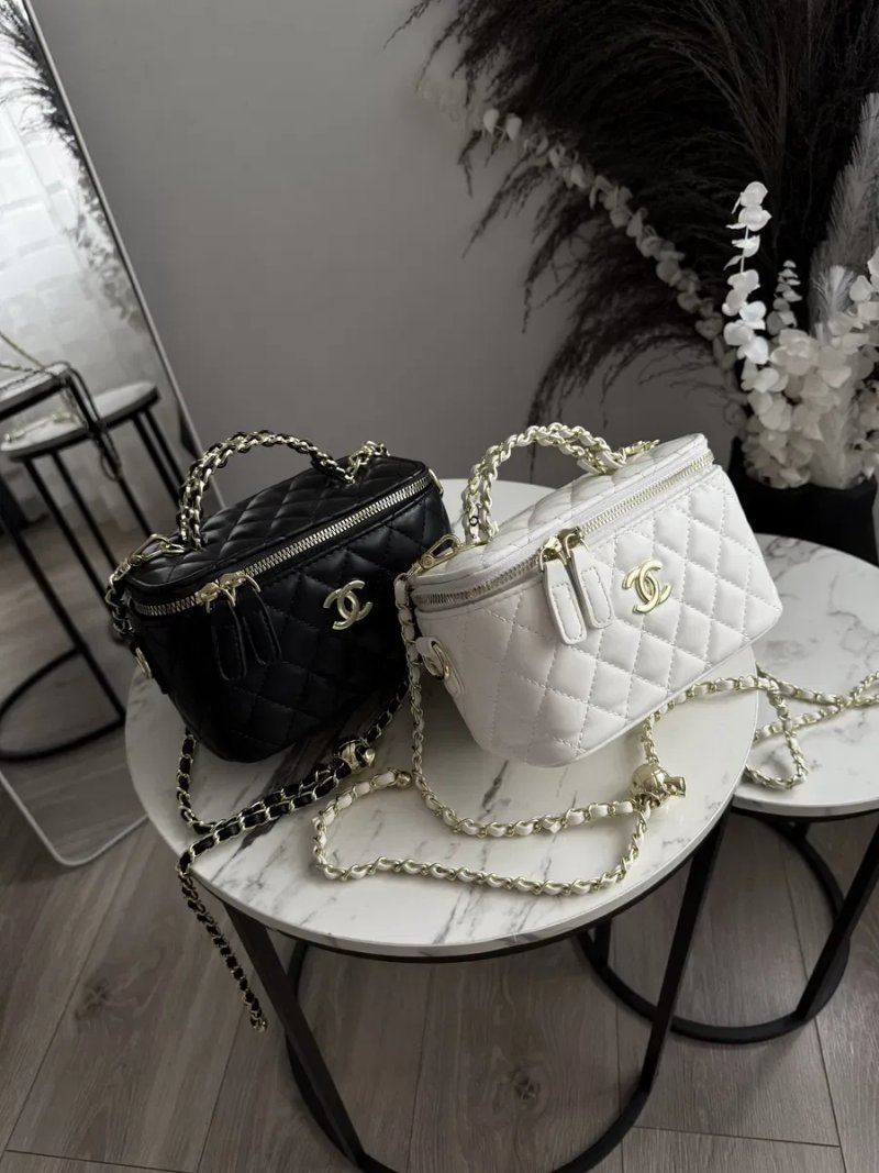 Сумка в стилі шанель chanel, популярна модна міні сумочка бочонок — фото 2