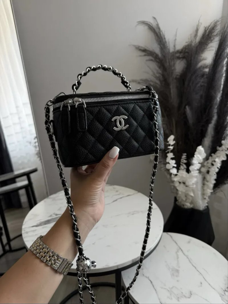 Сумка в стилі шанель chanel, популярна модна міні сумочка бочонок — фото 2