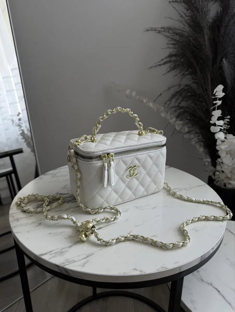 Сумка в стилі шанель chanel, популярна модна міні сумочка бочонок — фото 4