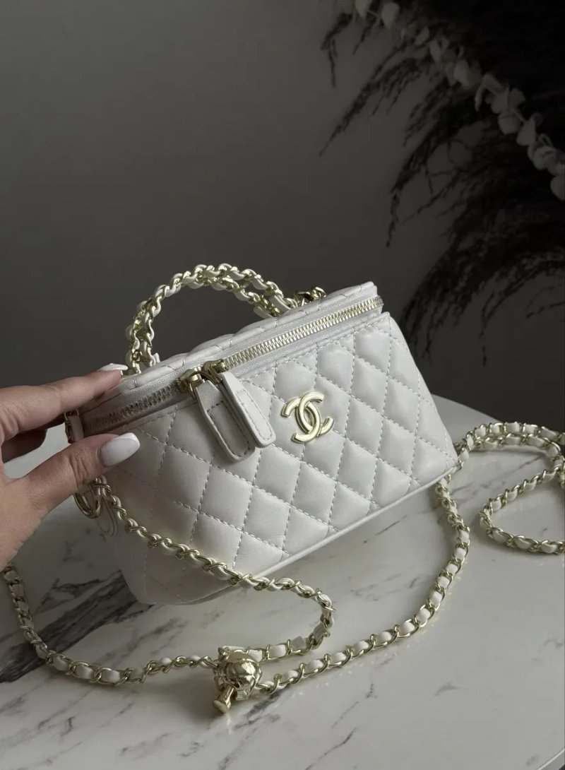 Сумка в стилі шанель chanel, популярна модна міні сумочка бочонок — фото 5