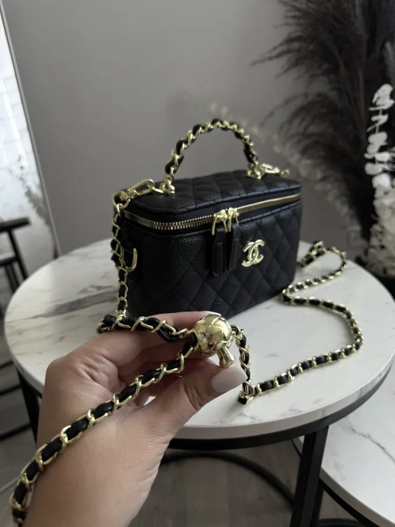 Сумка в стилі шанель chanel, популярна модна міні сумочка бочонок — фото 6