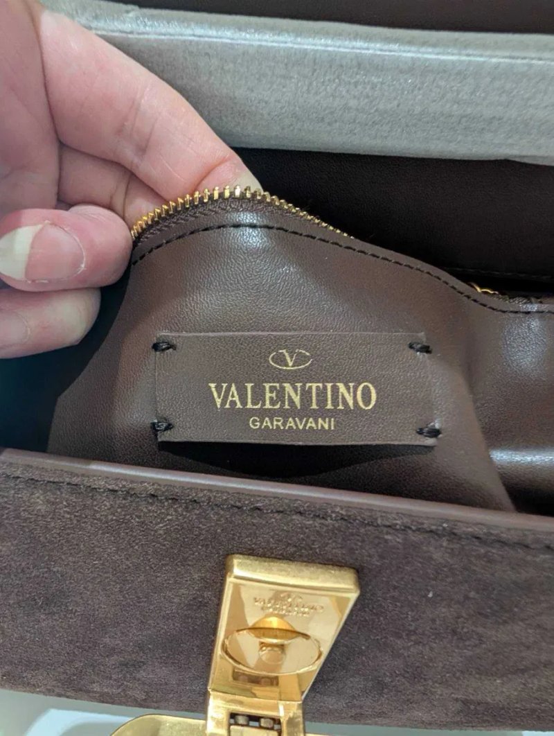 Сумка VALENTINO Garavanl  з натуральної замші Люкс якість — фото 8