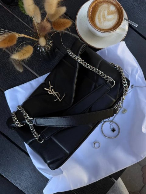 Сумка Yves Saint Laurent / ів сен лоран чорна