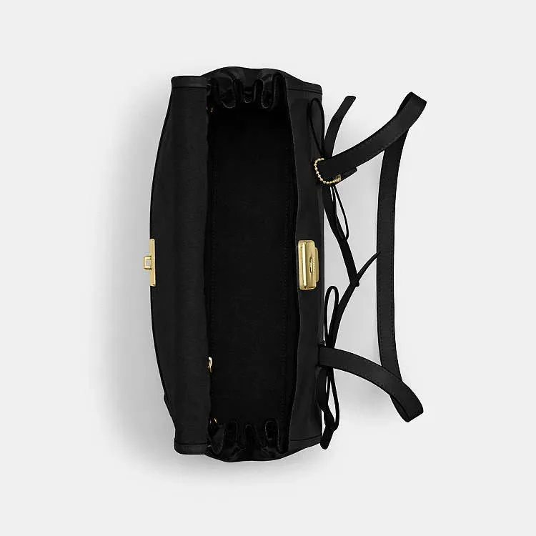 Сумка жіноча Coach Bridget Flap Shoulder Bag With Bows шкіряна — фото 2