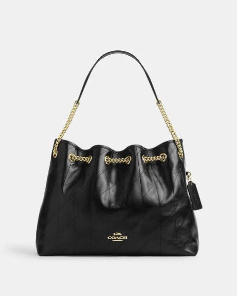 Сумка жіноча Coach Evelyn Shoulder Bag With Quilting
