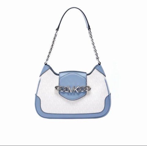 Сумка жіноча Michael kors Hally оригінал шкіра+канва