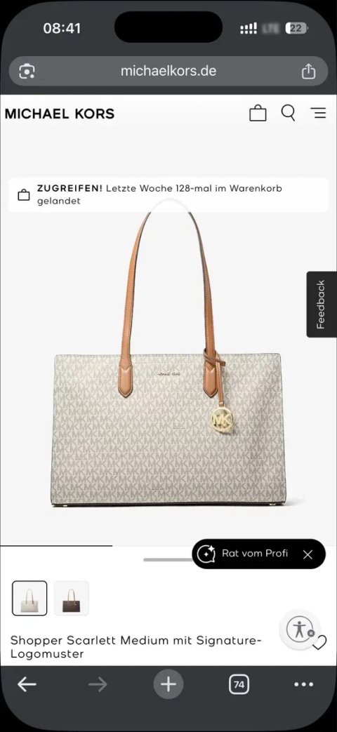 Сумка жіноча  Мішель Корс Michael Kors Scarlett Medium Bag