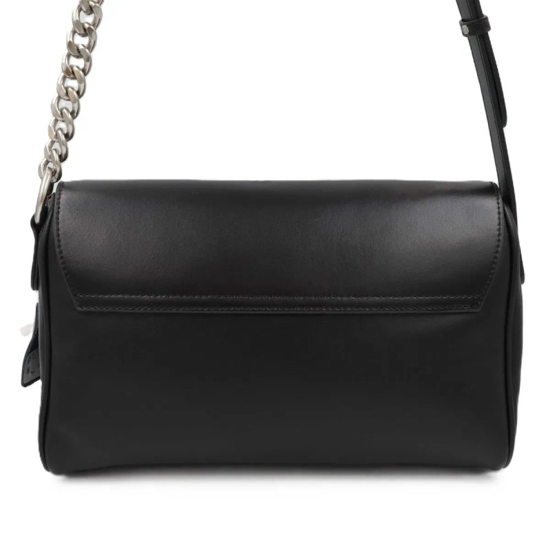 Сумка жіноча шкіряна leather 311-1 black Сумка женская кожаная — фото 5