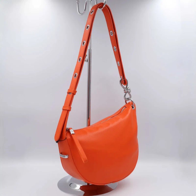 Сумка жіноча шкіряна Polina & Eiterou C1094H Orange Сумка женская кожаная помаранчева — фото 3