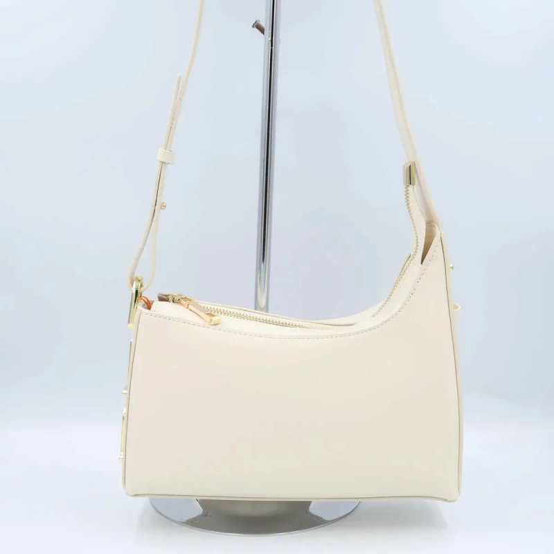 Сумка жіноча шкіряна Polina & Eiterou L1004 Off White Сумка женская кожаная — фото 3