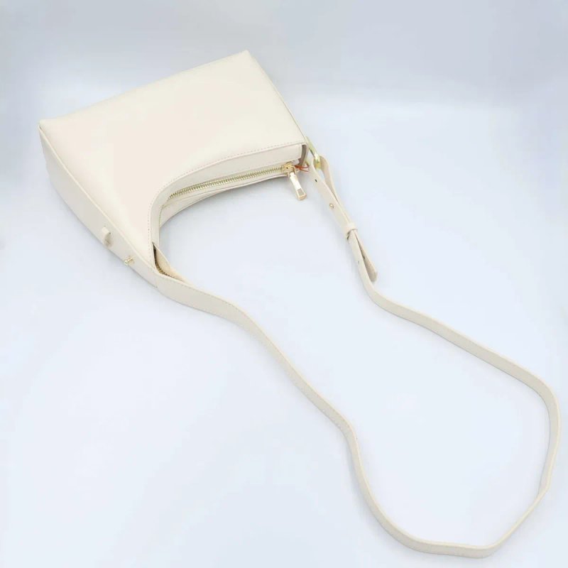 Сумка жіноча шкіряна Polina & Eiterou L1004 Off White Сумка женская кожаная — фото 5
