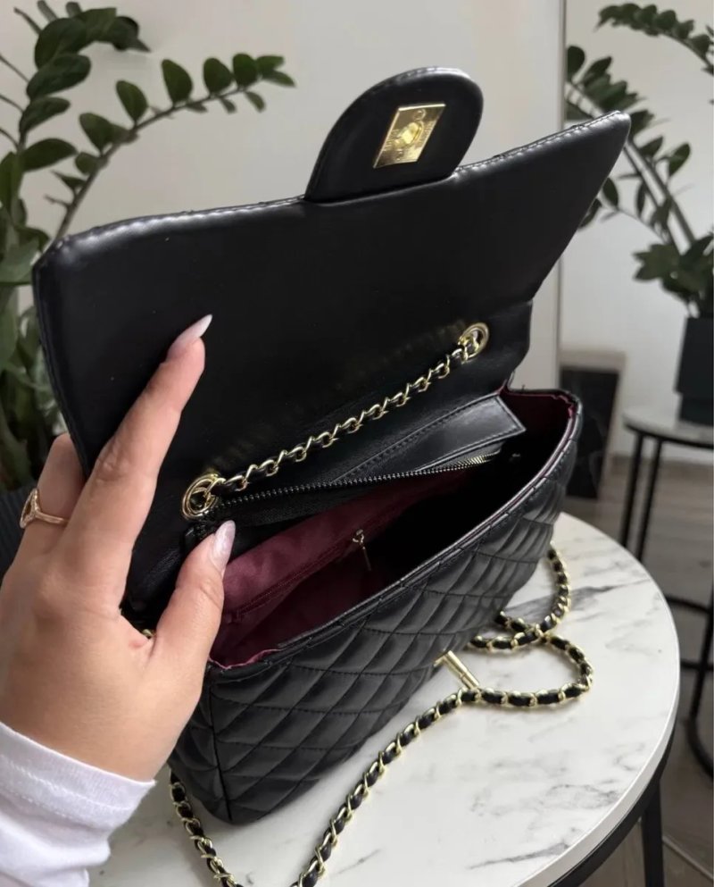 Сумка жіноча в стилі Chanel, крос-боді на ланцюжку — фото 5