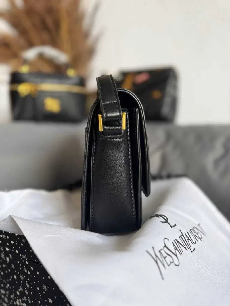 Сумка жіноча Yves Saint Laurent чорна маленька сумка Брендові сумки Сумка з натуральної шкіри Женские сумки — фото 5