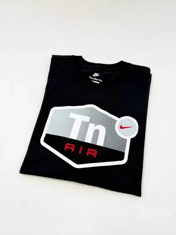 Summer Sale! Футболка Nike TN (чорна) (M, L, XL) — фото 3