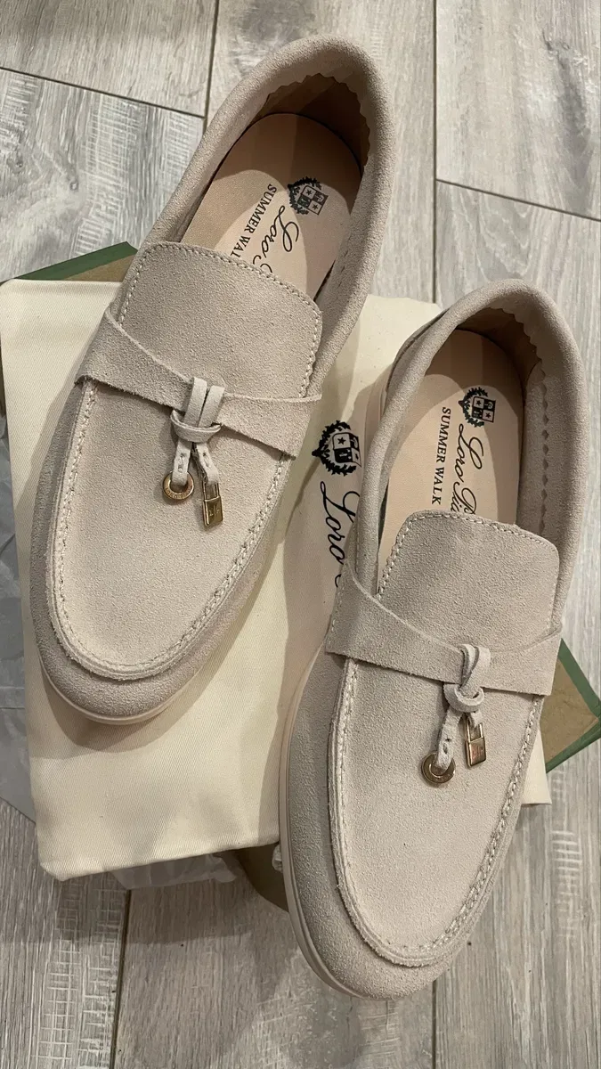 Summer Walk Loro Piana лофери Останній 40 розмір!!натуральна замша — фото 2