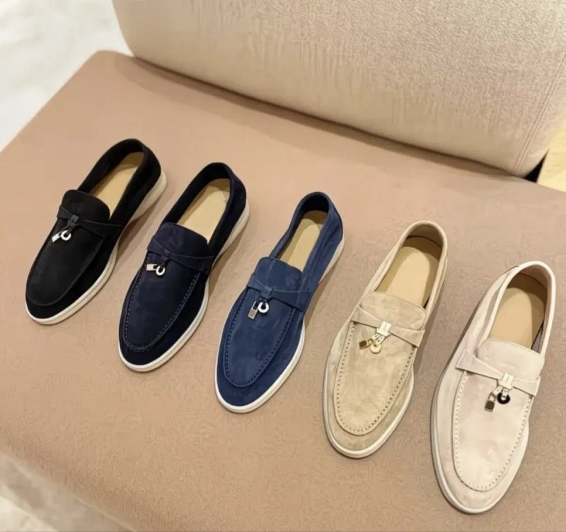 Summer Walk Loro Piana лофери Останній 40 розмір!!натуральна замша — фото 4