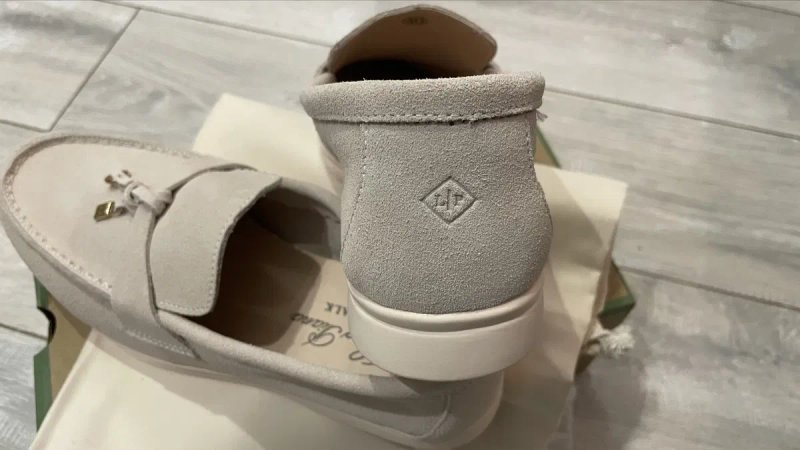 Summer Walk Loro Piana лофери Останній 40 розмір!!натуральна замша — фото 5