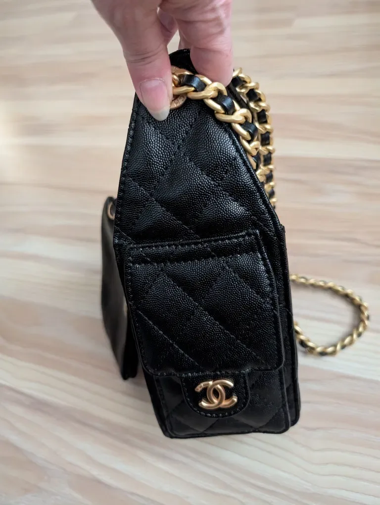Сумочка Chanel 25 ‼️Преміум якість‼️Small  шкіра довжина 20 см — фото 3